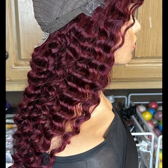 Lot 2111 ❤️New ❤️100% Human Hair 4x4 Lace Front wig T Part 24” - Picture 7 of 9